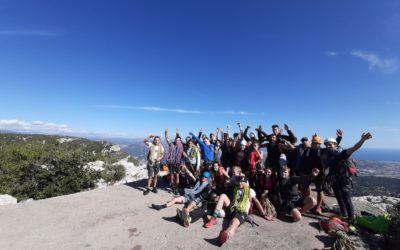 Journée de rencontre verticale entre les Seconde FSL Montagne et les étudiants de STAPS Option Montagne