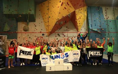 UNSS – Participation à l’organisation de la finale d’escalade collège 2019